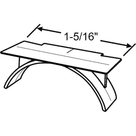 Strybuc Air Pad White Plastic 96-M38